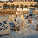Animation plage urbaine Caen, activités sur la plage urbaine au bord de l’eau