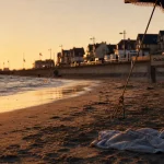 plage caen mer à Ouistreham, sable fin et Manche