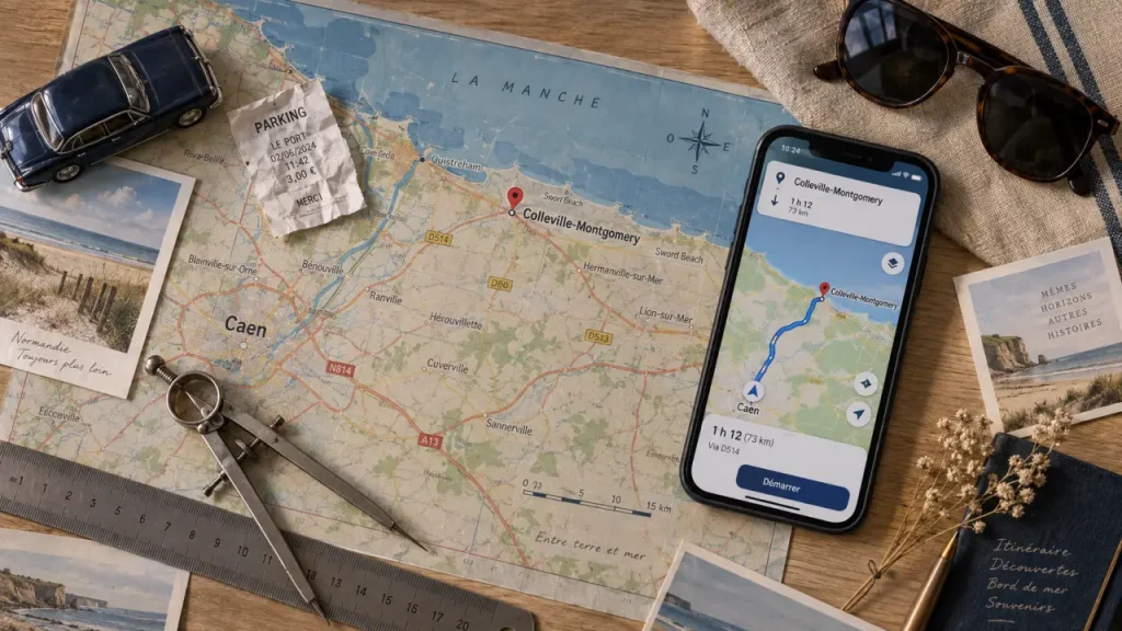 13,2 km de Caen à la mer : la plage la plus proche et 5 destinations à comparer