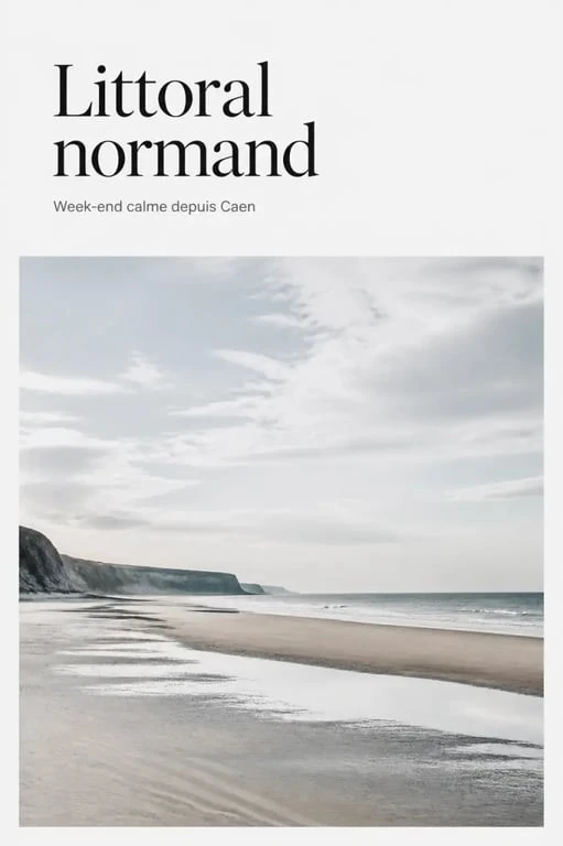 Vivre à Caen : littoral et plage accessibles depuis la ville