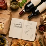 Épicerie italienne à Caen : pasta, antipasti et cave à vins