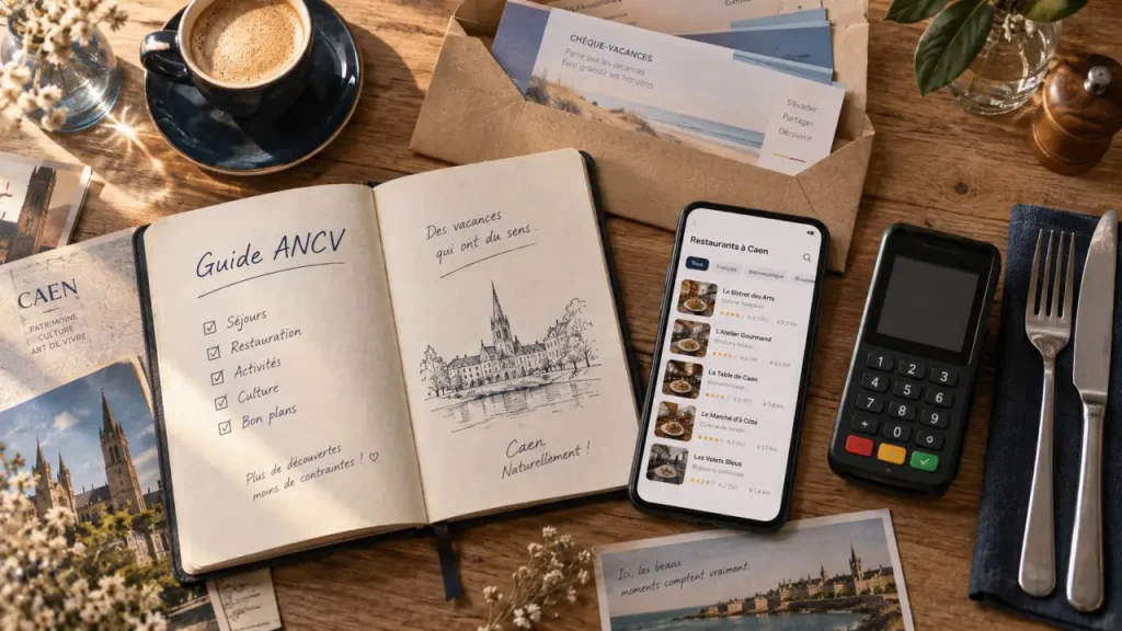 Restaurant à Caen avec Chèques-Vacances : vérifiez ce point avant de réserver