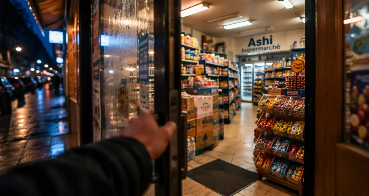 Ashi supermarché a ouvert rue Caponière à Caen