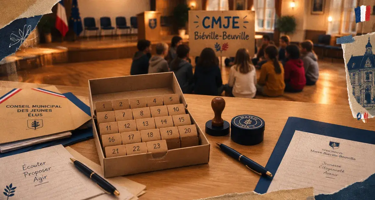 Biéville-Beuville : 23 jeunes forment le nouveau conseil municipal