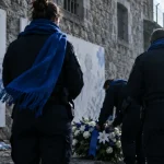 Deux fresques en hommage aux agents pénitentiaires à Caen