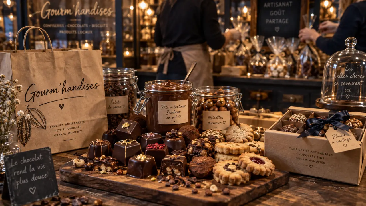 À Caen, Gourm’handises associe chocolats artisanaux et inclusion