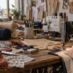 À Mondeville, des ateliers couture pour fabriquer des sacs solidaires