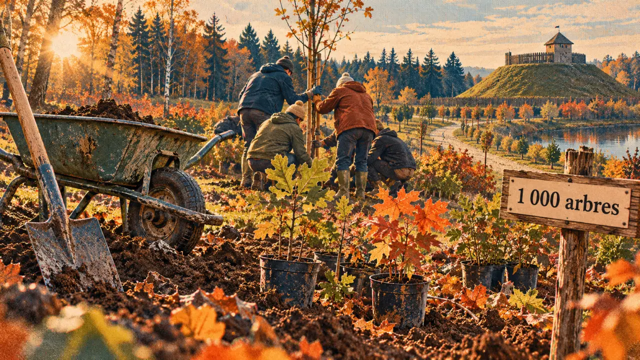À Hérouville-Saint-Clair, Ornavik prépare la plantation de 1 000 arbres
